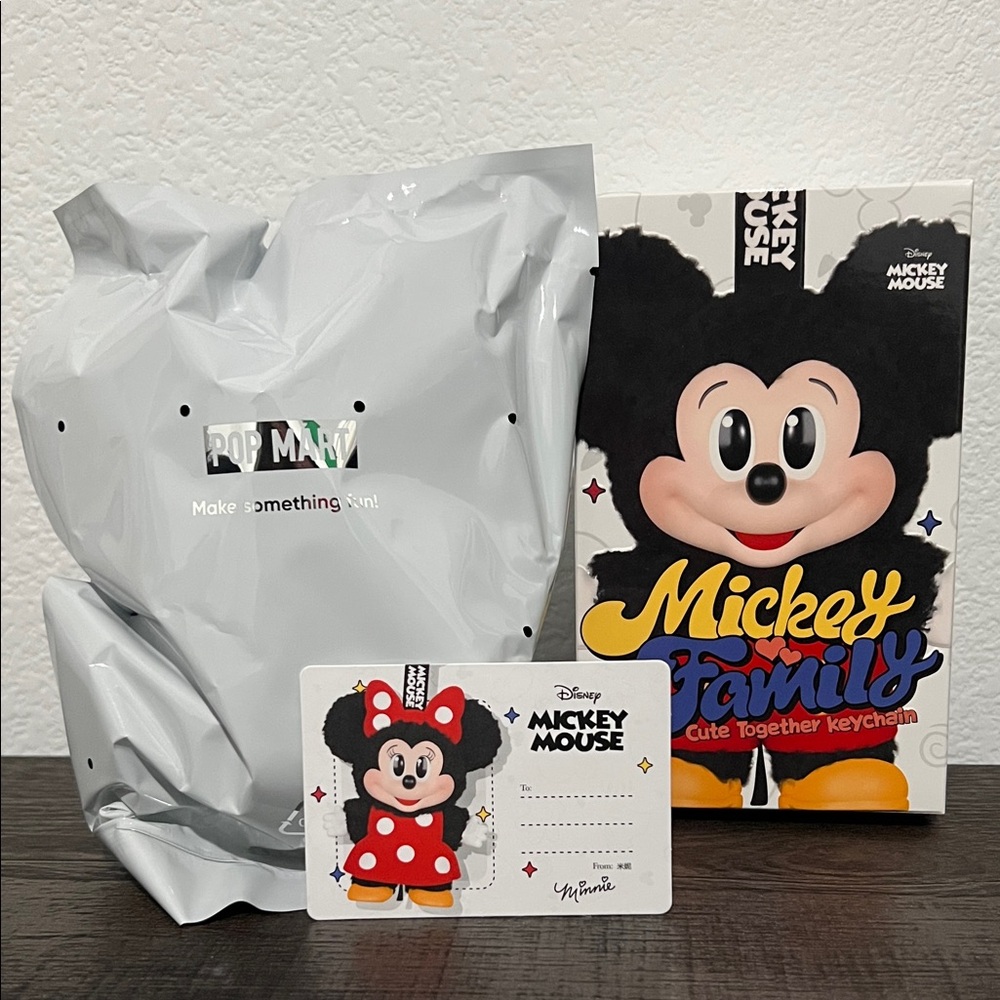 Mickey Family Cute Together Keychain Series - Confirmed Minnie